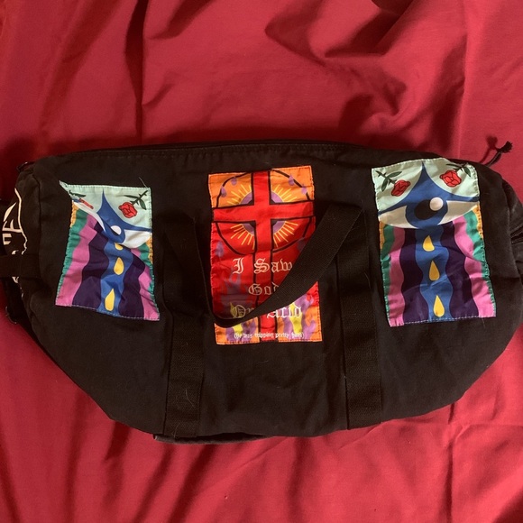 UNIF LSD / I Saw God on Acid Duffle Bag - rare circa 2015 - Picture 4 of 4